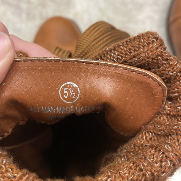 BROWN COMBAT BOOT! Size: 5.5! In almost perfect condition! - Picture 14 of 14